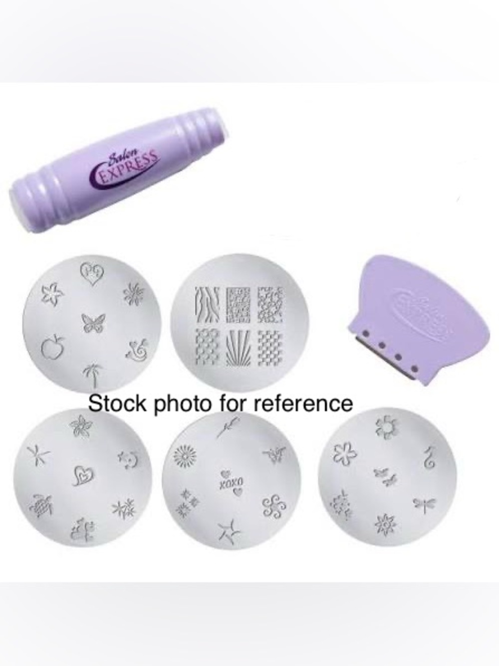 Salon Express Nail Art Stamping Kit